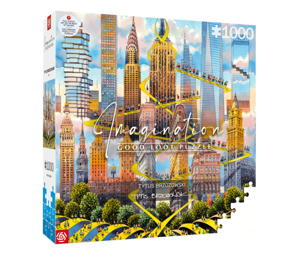 Merch Imagination Puzzle: Tytus Brzozowski Nowy Jork / New York 10 - 1275301 - zdjęcie